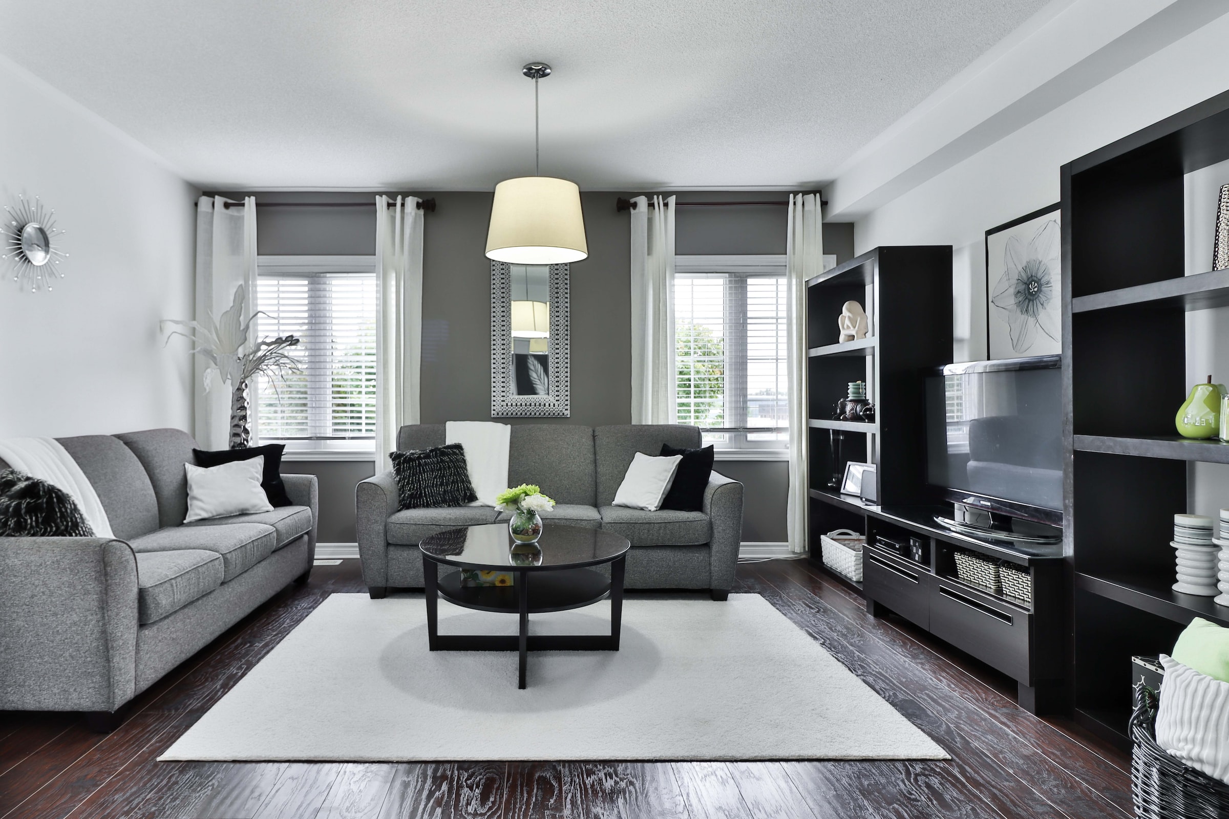 Living room furniture assembly
