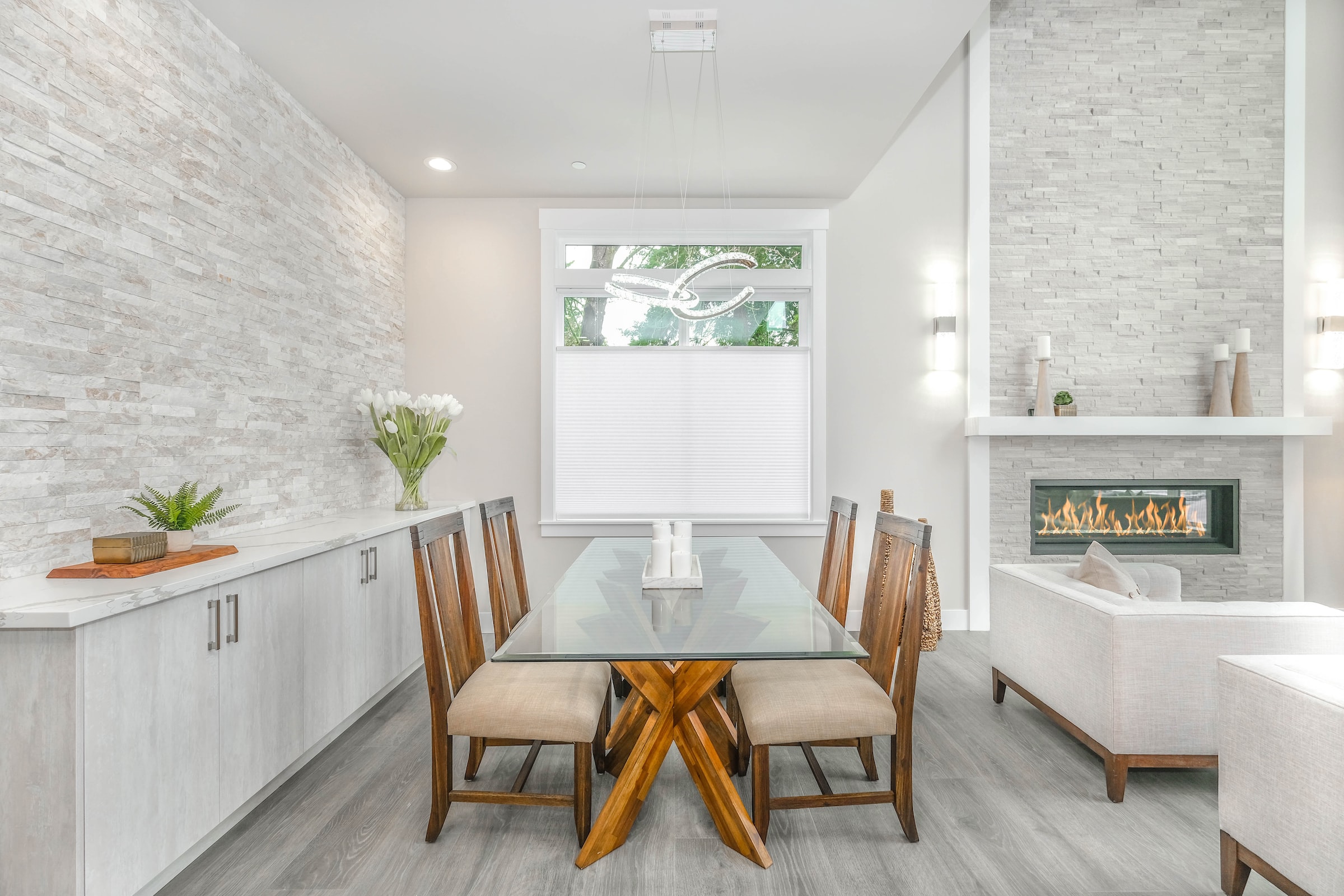 Dining furniture assembly